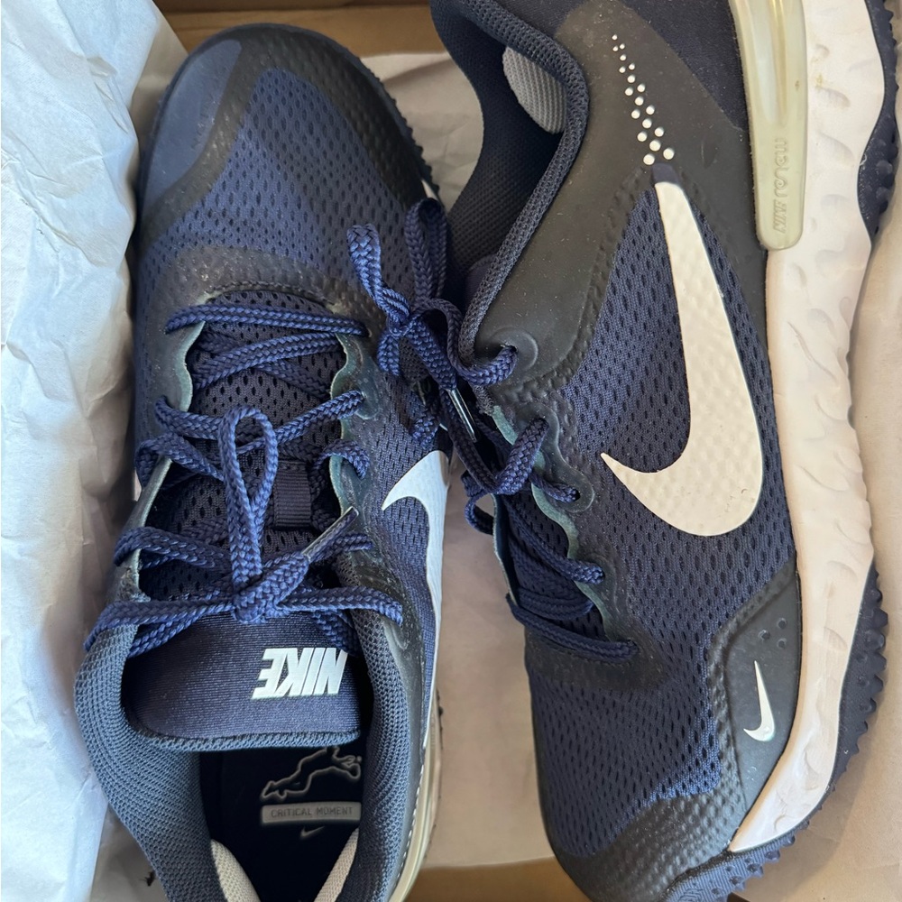 Nike Alpha Huarache Elite 3 Baseball Turf Shoes college Navy Men’s size 10